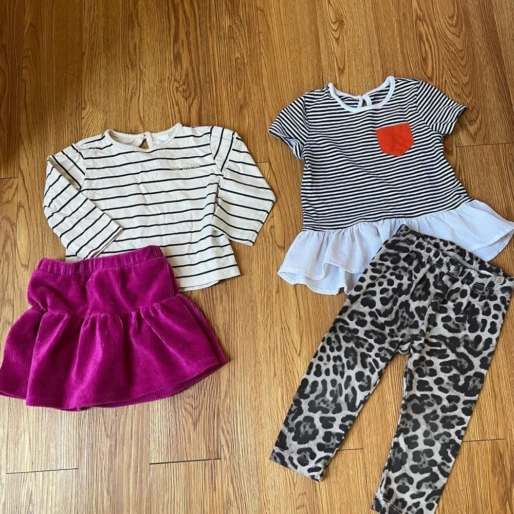 Cute fall 4 piece bundle sZ 12 months for babygirl